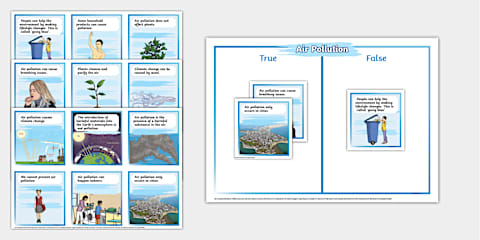Air Pollution Fact File and Activity