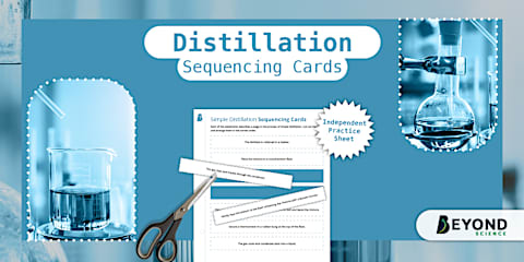 Distillation Labelling Worksheet