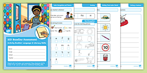 Gr 1 - 5 SID Communication Skills - Baseline Assessment Rubric (CAPS ...