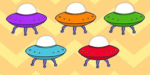 Spaceship Cut-Outs