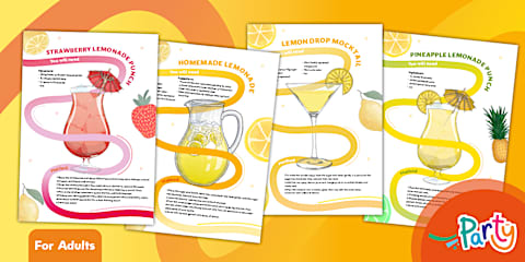 How to Make Lemonade Instruction Writing Template