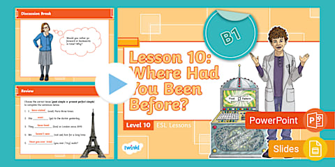 ESL Curriculum Level 10, Lesson 3
