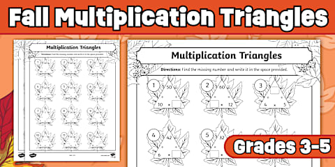 Easter Multiplication Facts to 12x Color by Number Worksheets for 3rd-5th Grade