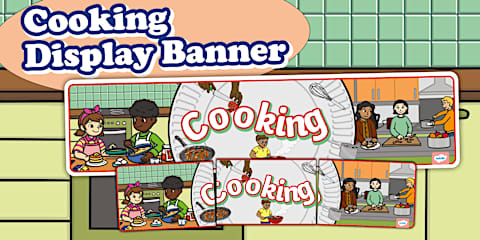 Cooking Display Lettering