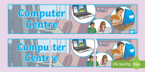 Muted Computer Science Door Sign