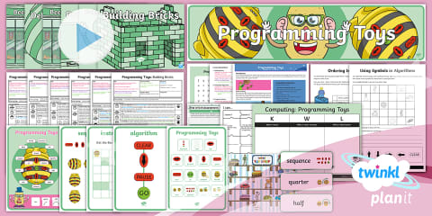 Computing: Programming with ScratchJr Year 1 Unit Pack