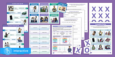 ESL Causative Verbs: Have/Get Something Done [Adults, B1]