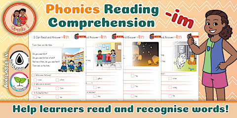 Grade 1 Phonics - Reading Comprehension - sh- (CAPS Aligned)