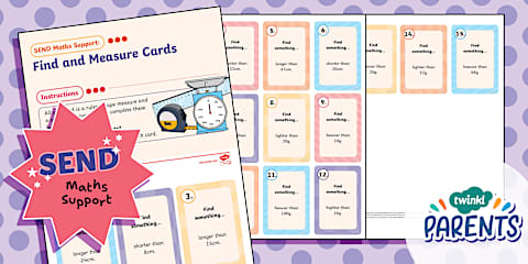 Supporting Send Maths SEND Maths Support: Outdoor Measuring Hunt (Year 2 Level)