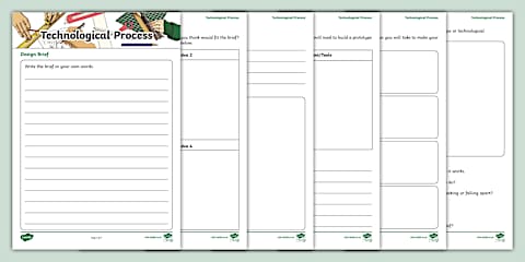 Level 1 Technological Process Worksheets