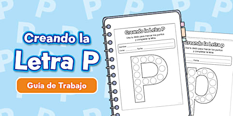 Guía de Trabajo: Traza, Escribe y Encuentra la Letra P