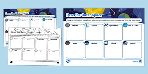 A Diary From Space Worksheet