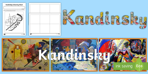 Looking at Art- Kandinsky Worksheet