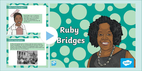 KS1 Ruby Bridges Reading Comprehension Activity