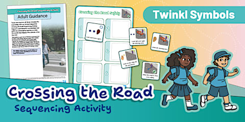 Twinkl Symbols: Crossing the Road Sorting Activity