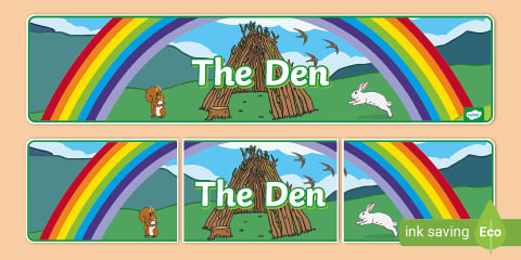 Reading Den Rules Poster