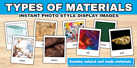 Properties of Materials Display Banner