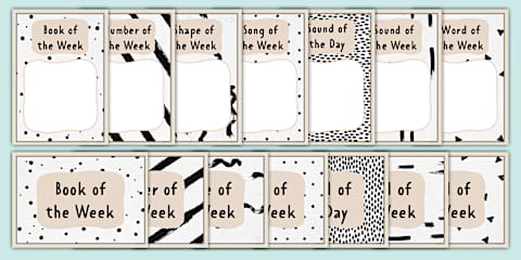 Speckled Pastel Themed Classroom Birthday Chart Poster