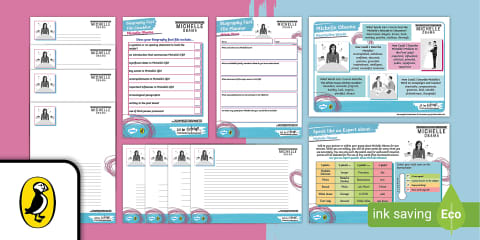 The Extraordinary Life of Rosa Parks: Biography Fact File Writing Pack