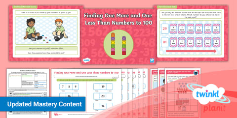 Year 1 Count to and across 100 Maths Mastery Bumper Pack