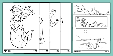 My First Mermaid Colouring Pack
