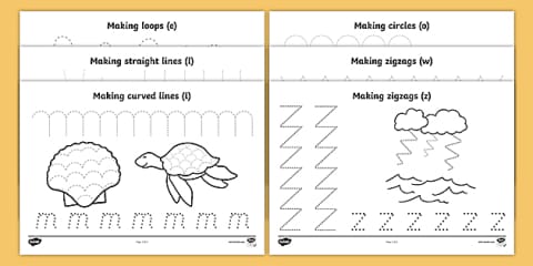 Under the Sea Shadow Matching Worksheet