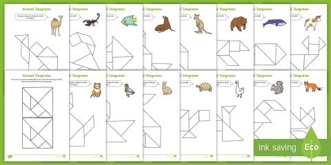 Tangram Puzzle Pack