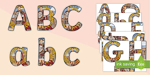 The Romans Themed Display Borders