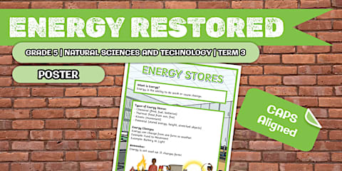Gr 5 NS/Tech: Energy and Electricity - How to Build a Circuit Poster