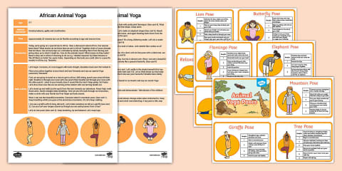 Animal Yoga Cards