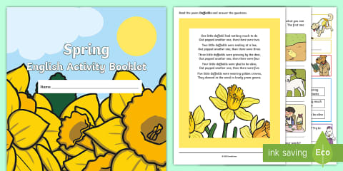 Year 1 Spring Themed Maths Activity Booklet