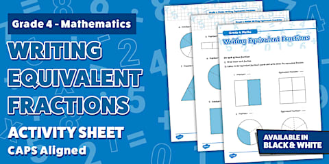 Grade 4 - Maths - Numbers - Activity Sheet (CAPS Aligned)