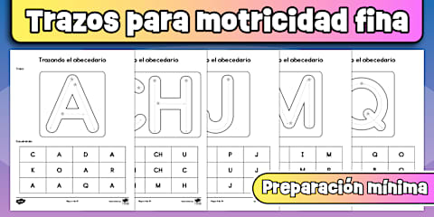 Hoja de actividad: el abecedario (Vuelta al cole)