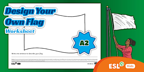 Design a Country's Flag Worksheet