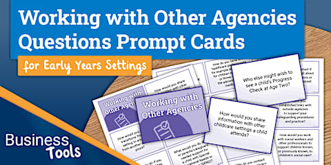 Ofsted Health and Hygiene Questions Prompt Cards for Early Years Settings