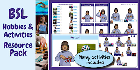 BSL OL Getting Around Directions Resource Pack