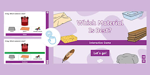 The Suitcase of Belonging - Material Sort Interactive Game
