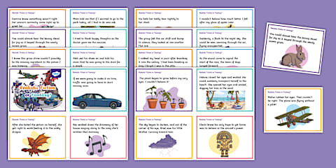 Roll a Realistic Story (Ages 5 - 7)
