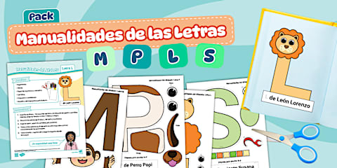 Bingo de Palabras con M, P, S y L