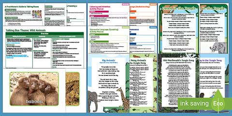 In the Kitchen: Talking Box Planning and Resource Pack