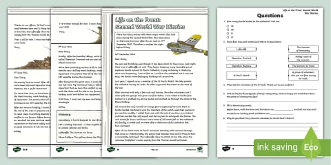 KS2 Second World War Handwriting Practice Booklet