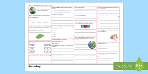 AQA GCSE Chemistry (Combined) Unit 9: Chemistry of the Atmosphere ...