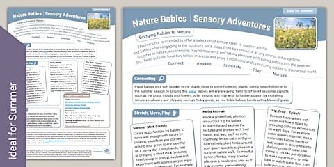 EYFS Nature Buddies Outdoor Learning: Snowy Days