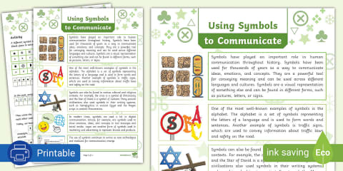Intermediate Phase - History of Communication -Sequencing Worksheet ...