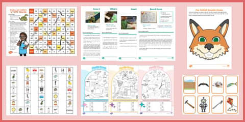 Physically Active Level 3 Phonics Game: Musical Phonics