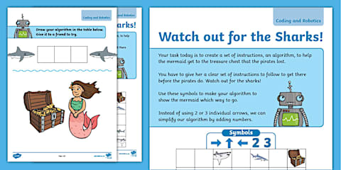Grade 1 Robotics and Coding -Term 3 - Coding Worksheet: Days of the ...