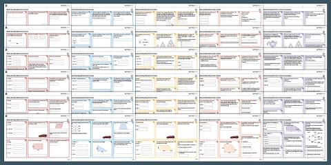 Maths Activity Mats Pack 3 - KS3 Maths
