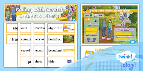 Computing: Coding with Scratch: Animated Stories Year 6 Knowledge Organiser