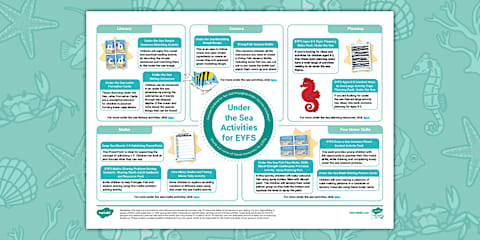 EYFS Under the Sea Activity Planning and Continuous Provision Ideas ...