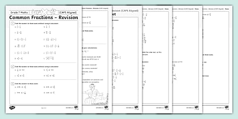 Numeric Patterns for Grade 7